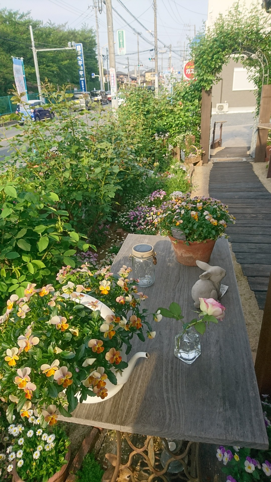 オープン ガーデン 埼玉県さいたま市見沼区のギャラリーカフェ エソラ 個展開催 安らぎの喫茶店